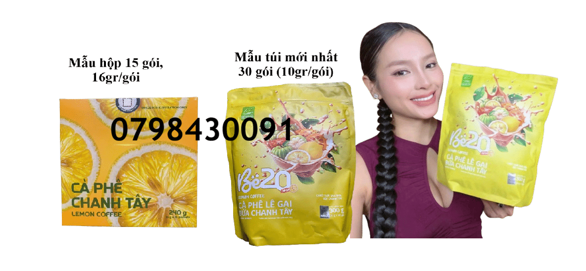 ca phe giam can le gai chanh tay lemon coffee chinh hang