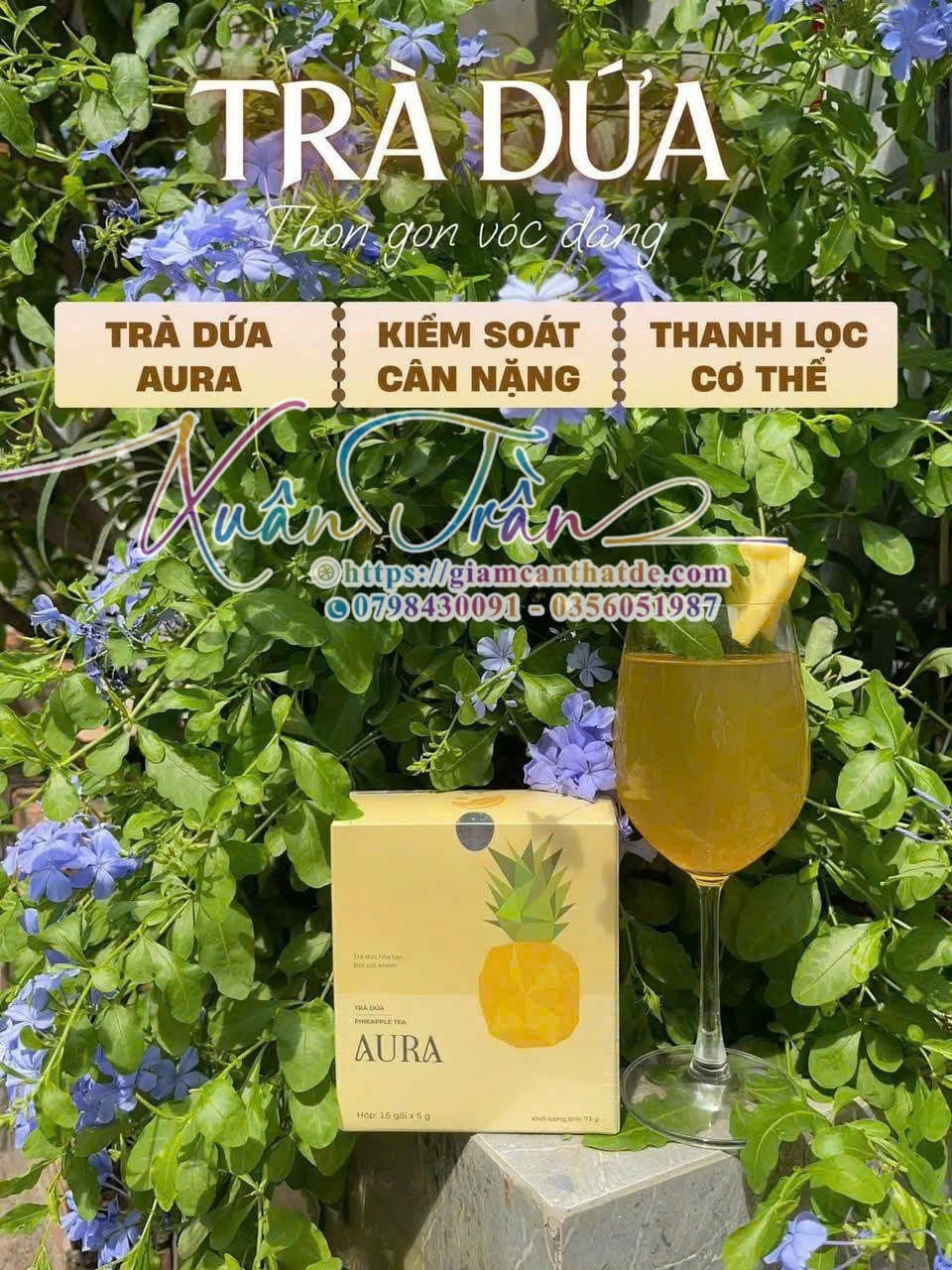 tra dua giam can aura co tot khong