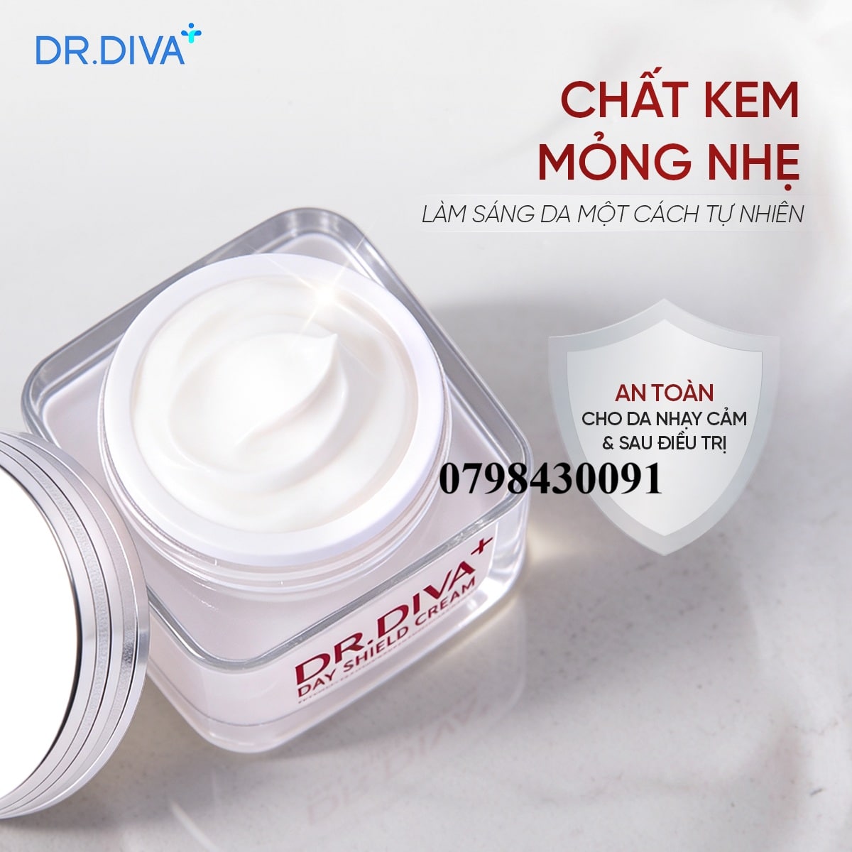 kem ngay dr diva Day Shield Cream 