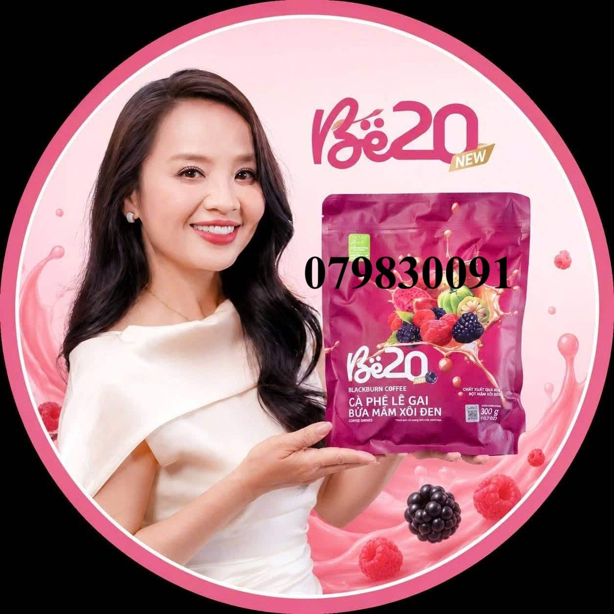 Cafe giảm cân lê gai bứa mâm xôi đen - Mẫu túi mới nhất 30 gói 1 cafe giam can le gai bua mam xoi chinh hang dien vien hoai an